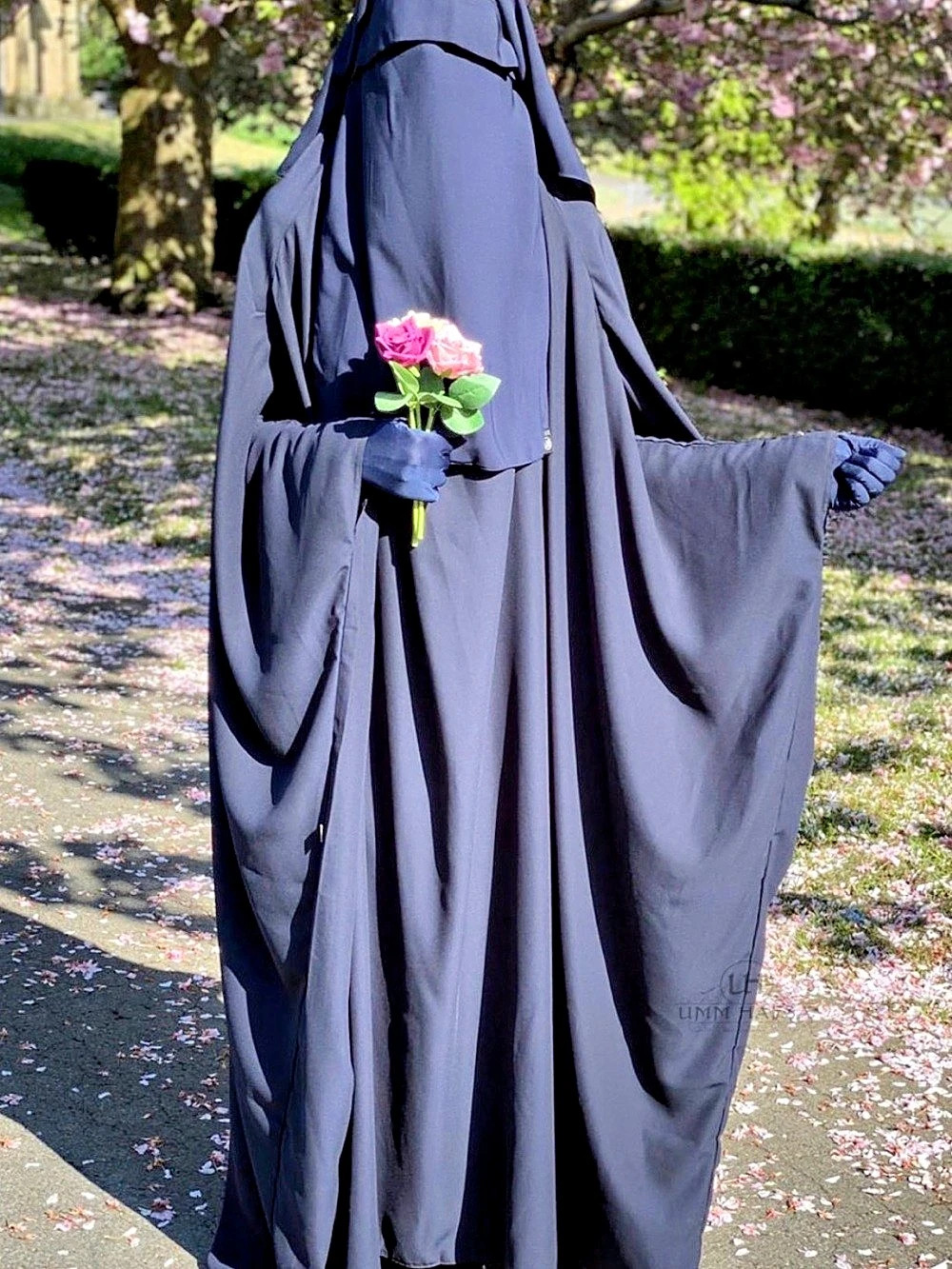 Umm Hafsa Classic Saudi Jilbab - Blue (size 4)